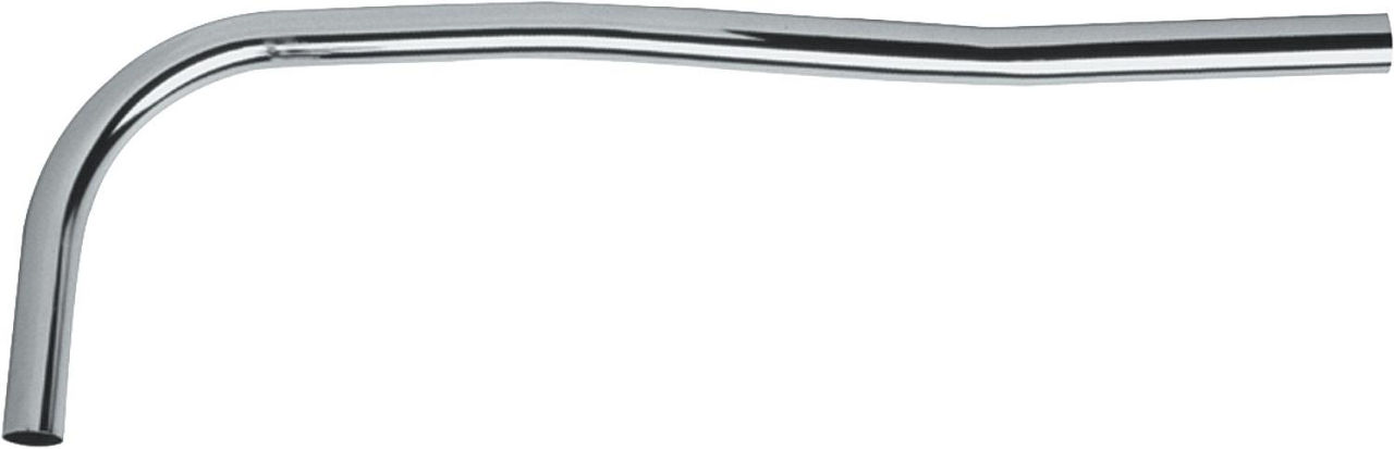 Spülrohr Kunststoff weiß 45mm gekröpft für Drucksp. 3/4" Ø 26 mm x 700 mm lang Spülrohr Kunststoff weiß 45mm gekröpft für Drucksp. 3/4" Ø 26 mm x 700 mm lang