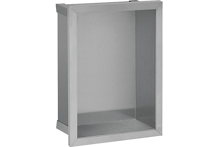 Wandnische BxHxT: 235x325x100 mm Edelstahlrückwand