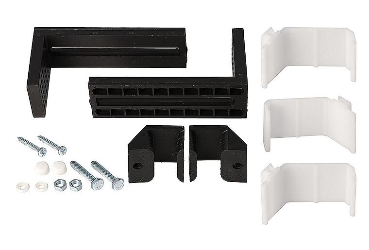 Schürzenmontage-Set für U- Montage/ dritte Schürze passend zu Whirpool Bestell.-Nr.: 93 160 00 + 01