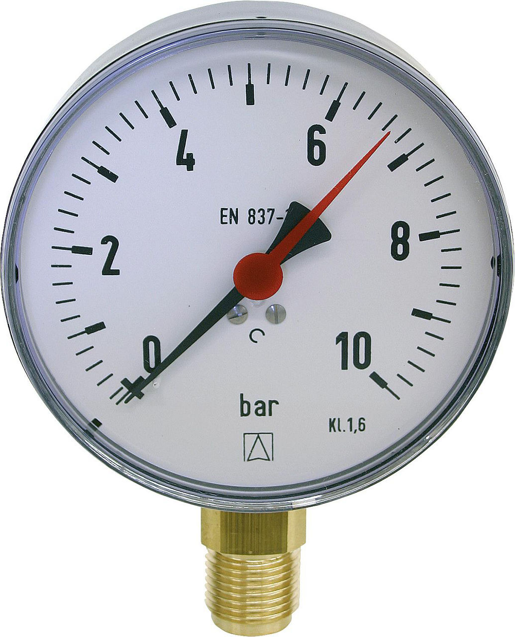 Manometer -1/+15 bar 100mmÝ G1/2