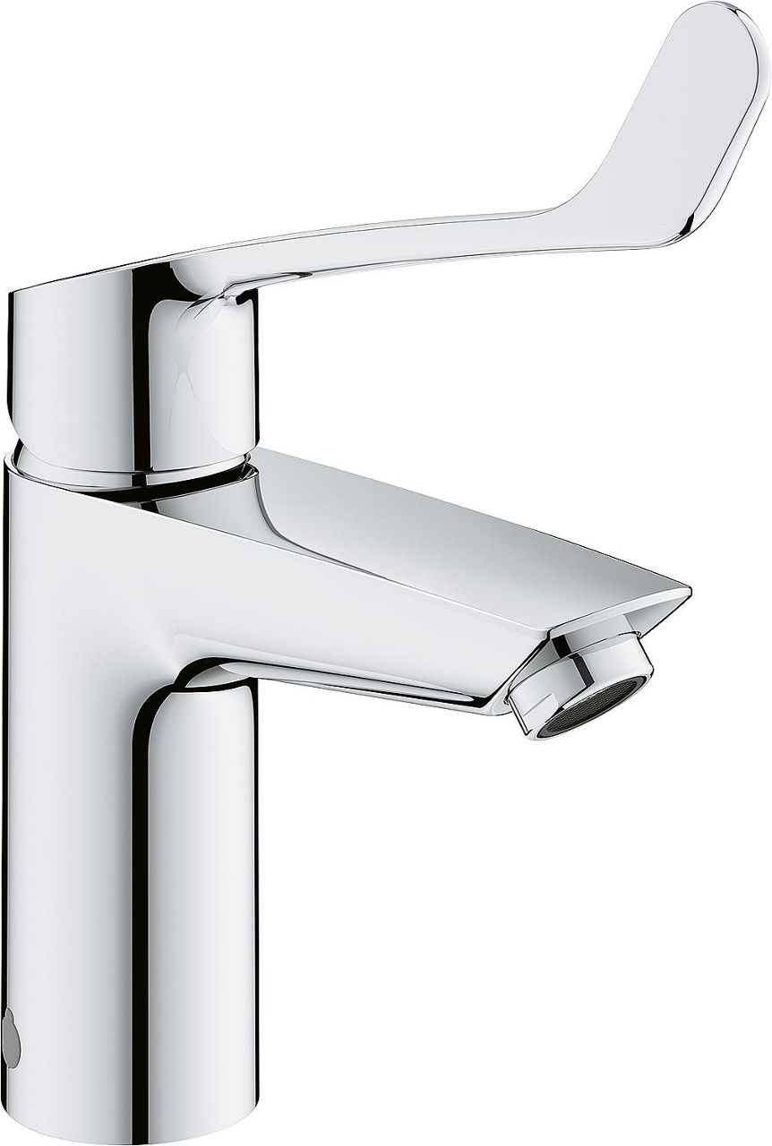 WT-Einhebelmischer Grohe Eurosmart S-Size, chrom mit Thermischem Verbrühschutz langer Hebel WT-Einhebelmischer Grohe Eurosmart S-Size, chrom mit Thermischem Verbrühschutz langer Hebel