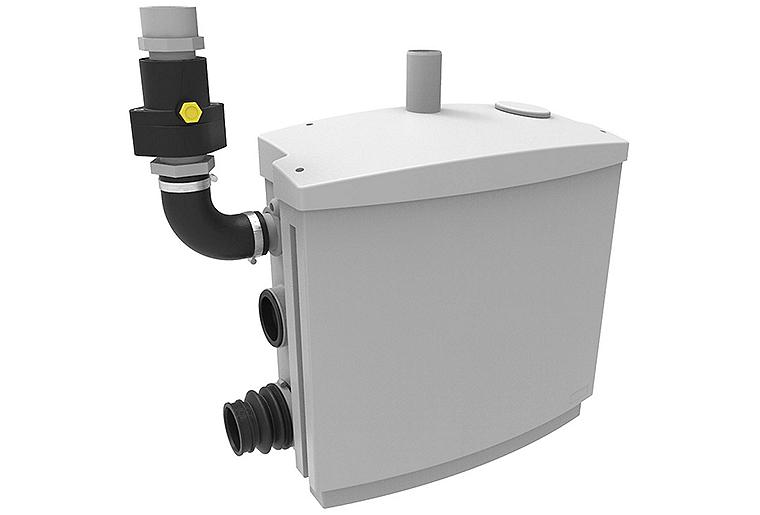 Schmutzwasserhebeanlage Hebefix plus für fäkalienfreies Abwasser Schmutzwasserhebeanlage Hebefix plus für fäkalienfreies Abwasser