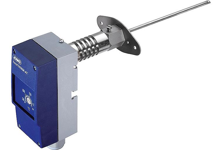 Jumo Abgas-Temperaturwächter mit Flanschhülse, Typ 60003390 heatTHERM AT, +20..280°C