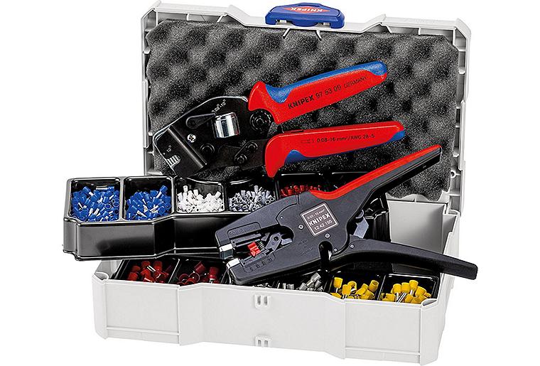 Crimp-Sortiment Knipex für Aderendhülsen 1252-teilig Crimp-Sortiment Knipex für Aderendhülsen 1252-teilig