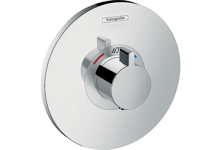 UP-Thermostat Hansgrohe Ecostat S Fertigset chrom UP-Thermostat Hansgrohe Ecostat S Fertigset chrom