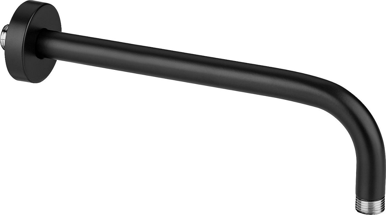 Wand-Anschlussrohr Enzan Nero DN15 (1/2") L=300 mm schwarz matt