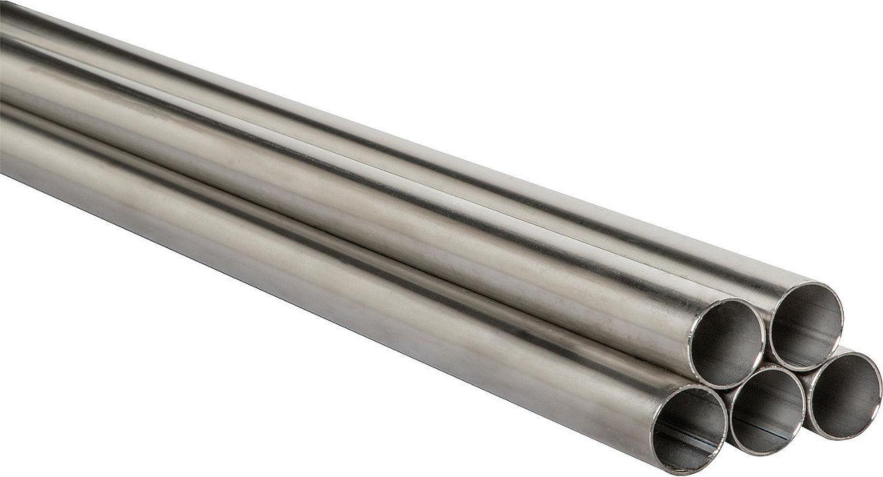Edelstahlrohr mit DVGW Zulassung 28 x 1,2 mm 10 Rohre a´6m im Bund