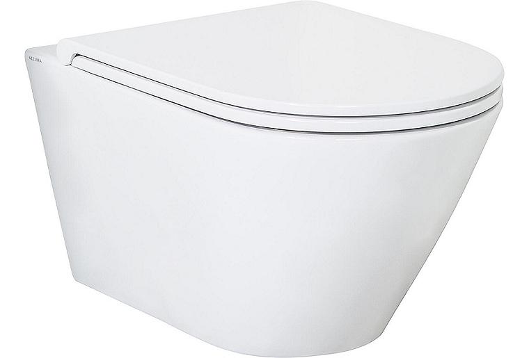 Combi-Pack Jacui Wand-Tiefspül-WC spülrandlos mit WC Sitz softclose Combi-Pack Jacui Wand-Tiefspül-WC spülrandlos mit WC Sitz softclose