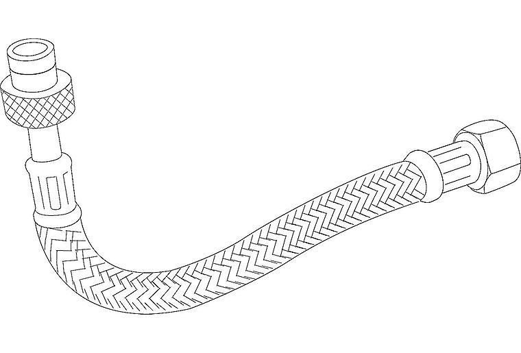 Winner flexibler Anschluss- schlauch 3/8" 2004-2014