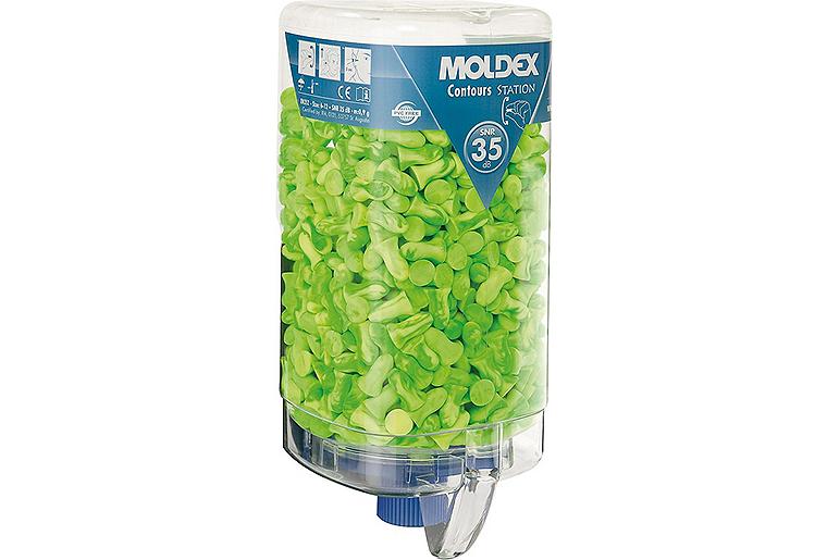 Gehörschutzstöpsel Moldex Contours Spenderstation VPE 500 Paar Gehörschutzstöpsel Moldex Contours Spenderstation VPE 500 Paar