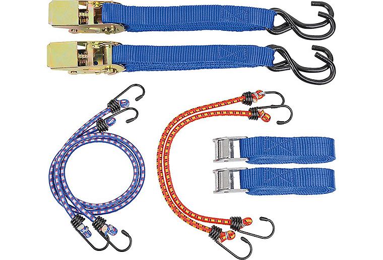 Spann- und Verzurrgurt-Set 8-teilig Spann- und Verzurrgurt-Set 8-teilig