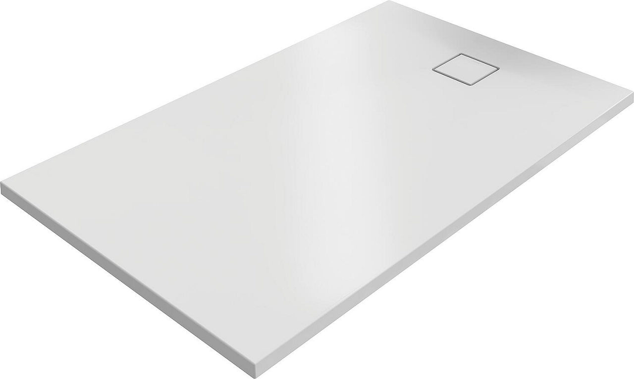 Duschwanne Hüppe EasyFlat Mineralguss 1800x52x800 mm Ablauf:kurze Seite, weiß matt Duschwanne Hüppe EasyFlat Mineralguss 1800x52x800 mm Ablauf:kurze Seite, weiß matt