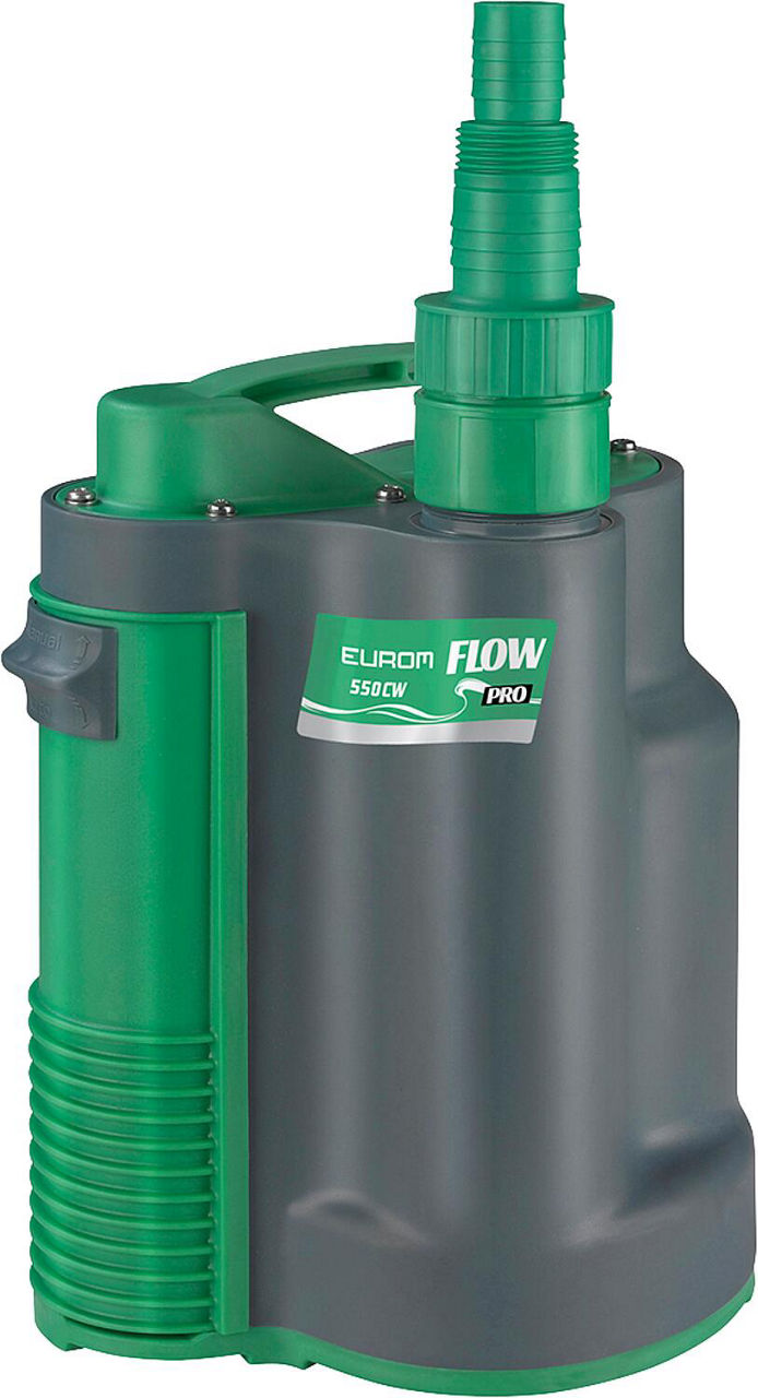Tauchpumpe Flow Pro 550 mit integriertem Schwimmschalter Tauchpumpe Flow Pro 550 mit integriertem Schwimmschalter