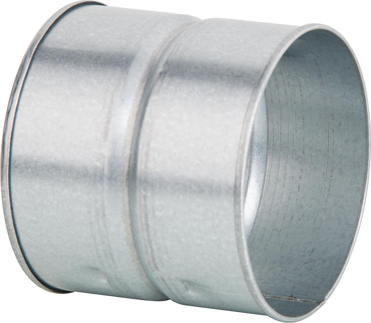 Muffe NW 140 für Rundrohrformteile verzinkt