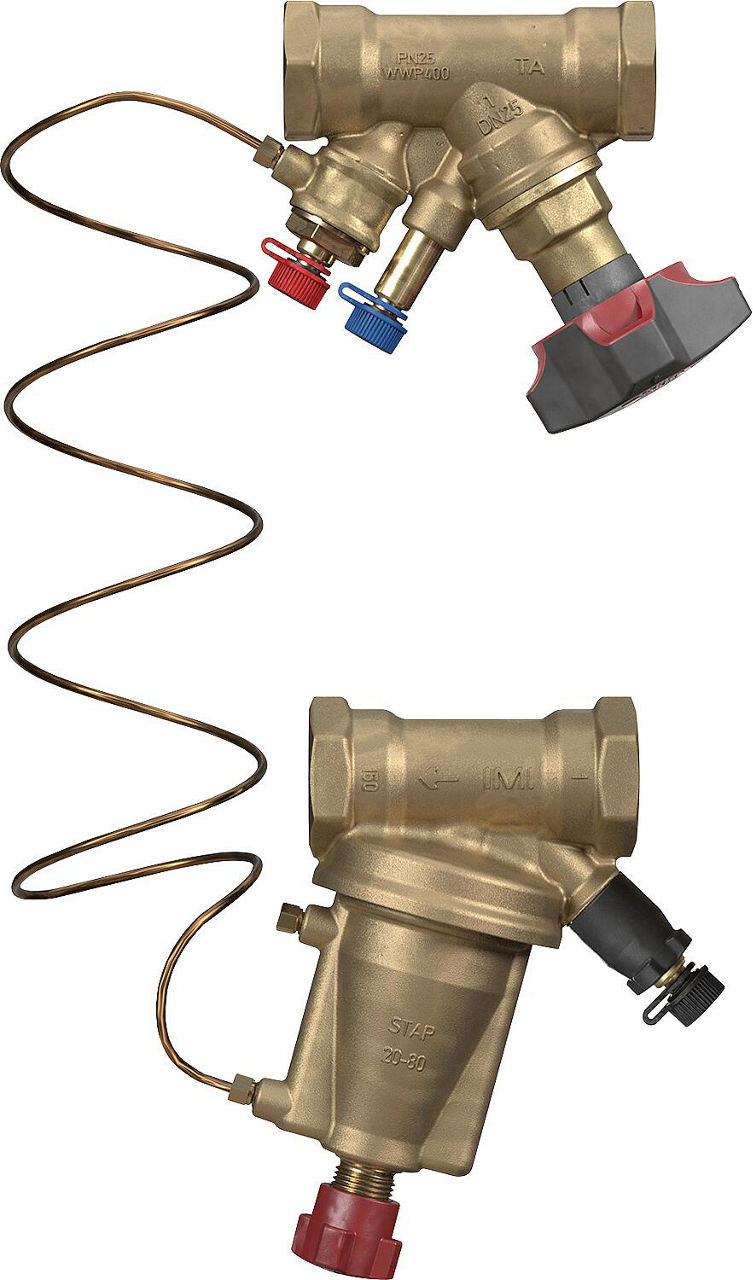 Strangregulierset IMI TA STAP/STAD 10-40 kPa, STAP DN 32 (11/4"), STAD DN 32 (11/4") IG Strangregulierset IMI TA STAP/STAD 10-40 kPa, STAP DN 32 (11/4"), STAD DN 32 (11/4") IG