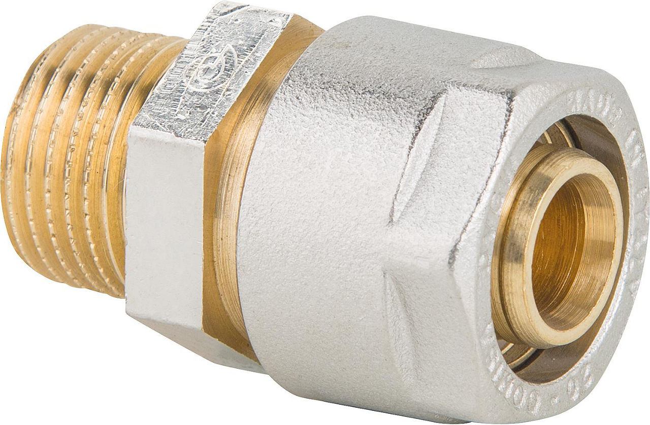 MSVR Klemmring Übergangsstück mit AG 26x3mm - 1" MSVR Klemmring Übergangsstück mit AG 26x3mm - 1"