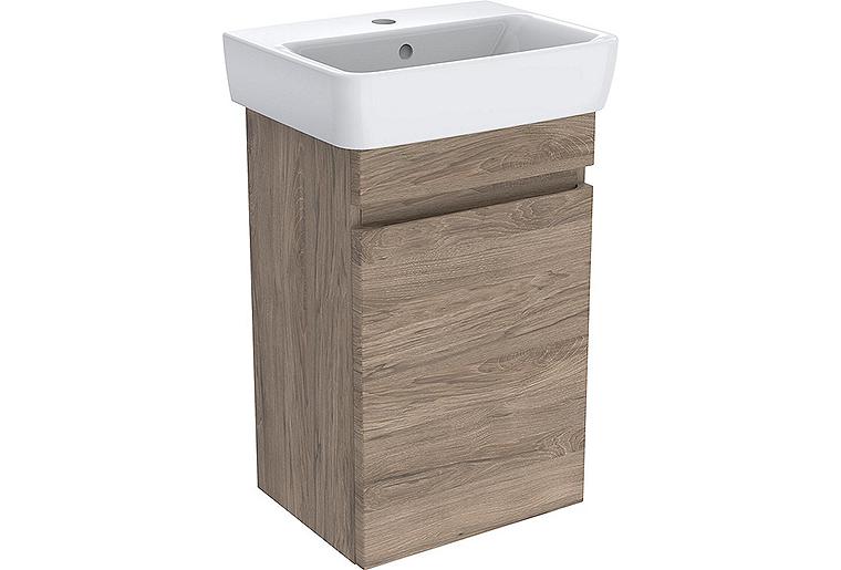 WTU+Keramik-WT Geberit Renova Plan 500x615x380 mm Nussbaum hickory WTU+Keramik-WT Geberit Renova Plan 500x615x380 mm Nussbaum hickory