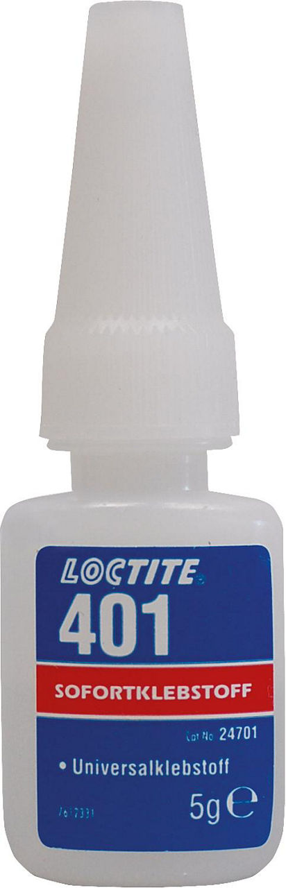Universeller Sofortklebstoff (NSF) LOCTITE 401, 5g Dosierflasche