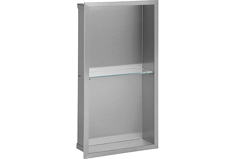Wandnische 2 Fächer,Tiefe 150mm, BxH:323x625mm