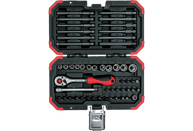 Bit-Set GEDORE red 51-teilig 1/4" R33003051, mit Transportkoffer