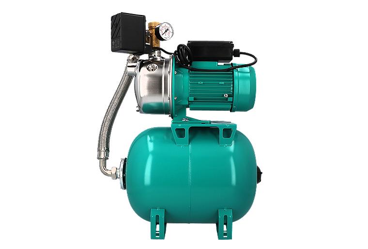 Hauswasserwerk Wilo-Jet HWJ 20L 202 Hauswasserwerk selbstansaugend DN 25 (1"), 20-L Stahlbehälter Hauswasserwerk Wilo-Jet HWJ 20L 202 Hauswasserwerk selbstansaugend DN 25 (1"), 20-L Stahlbehälter