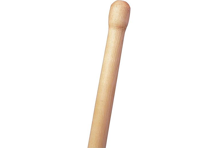 Ideal-Eschen-Knopf-Stiel 100cm doppelt gebogen,lackiert f.alle Ideal-Spaten