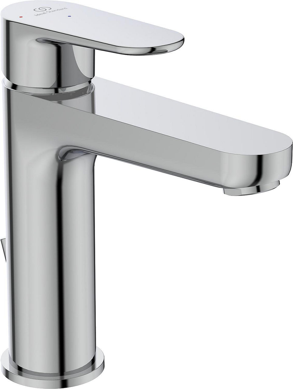 Waschtischmischer Ideal Standard Cerafine O Ausladung 125 mm chrom Mittelstellung kalt Waschtischmischer Ideal Standard Cerafine O Ausladung 125 mm chrom Mittelstellung kalt