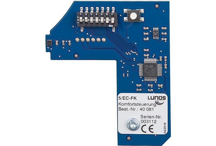 Steuerplatine Komfort Typ 5/EC-FK Feuchte- und Temperatursensor Steuerplatine Komfort Typ 5/EC-FK Feuchte- und Temperatursensor