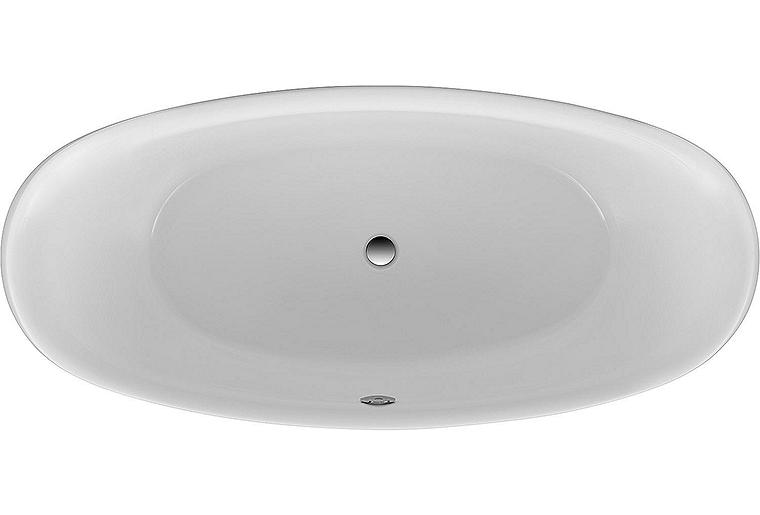 Badewanne CLAS BxHxT: 1805x745x835 mm freistehend Inhalt: 200 l Acryl weiß