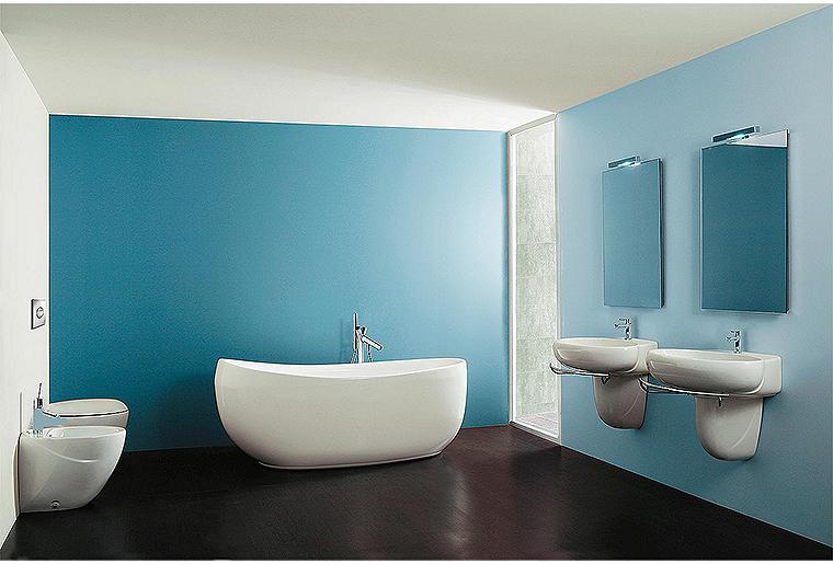 Badewanne CLAS BxHxT: 1805x745x835 mm freistehend Inhalt: 200 l Acryl weiß
