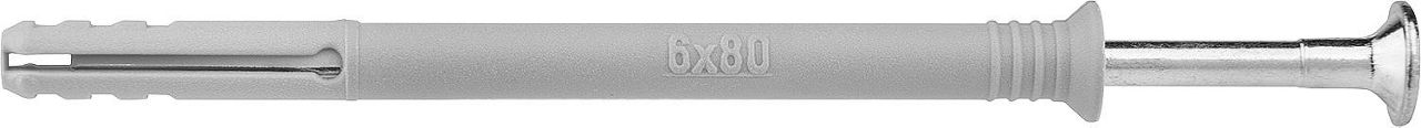 Nageldübel Attak Senkkopf 6x80mm, VPE: 50