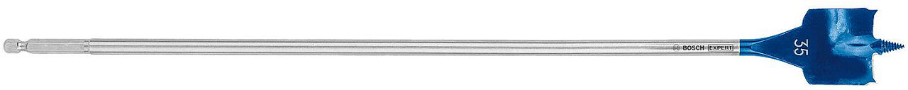 Flachfräsbohrer BOSCH® EXPERT SELFCUT Speed Ø 35,0 x 400 mm mit 1/4" Sechskantaufnahme Flachfräsbohrer BOSCH® EXPERT SELFCUT Speed Ø 35,0 x 400 mm mit 1/4" Sechskantaufnahme