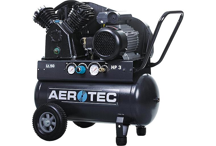 Kompressor Aerotec 450-50 CT3 Tech, 230 V, 10 bar, 50 Liter Kompressor Aerotec 450-50 CT3 Tech, 230 V, 10 bar, 50 Liter