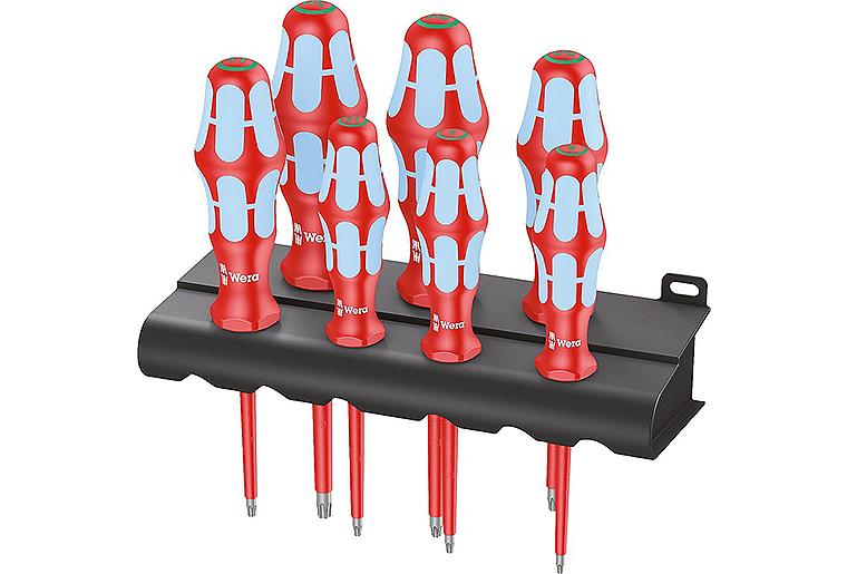 VDE-Schraubendreherset WERA®, 7-teilig, TORX, Edelstahl