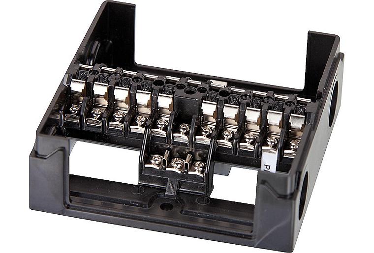 Sockel Satronic für TMG 740 mit 2 Zusatzklemmen