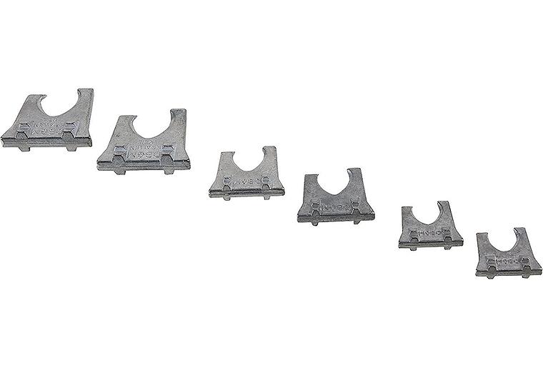Metallkrallen-Keile-Set 6tlg. je 2 Keile Gr. 2-3-4 Metallkrallen-Keile-Set 6tlg. je 2 Keile Gr. 2-3-4