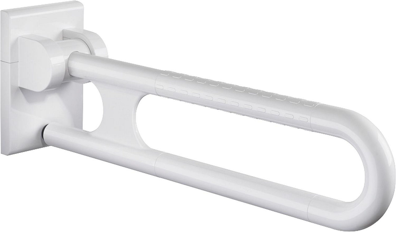 Stützklappgriff aus Nylon Farbe: weiß Länge:720mm