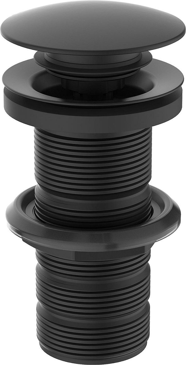 Push-Open Ideal Standard, schwarz matt, ohne Überlauf Push-Open Ideal Standard, schwarz matt, ohne Überlauf