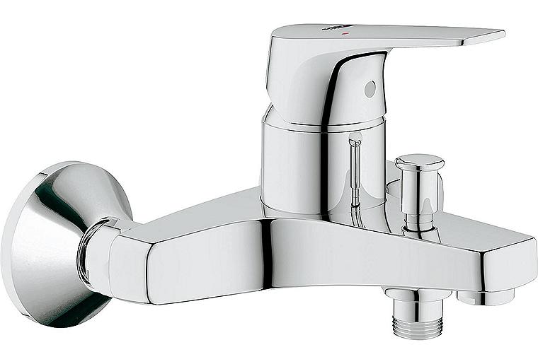 AP-Wannenmischer Grohe Bauflow Ausladung 131 mm chrom AP-Wannenmischer Grohe Bauflow Ausladung 131 mm chrom
