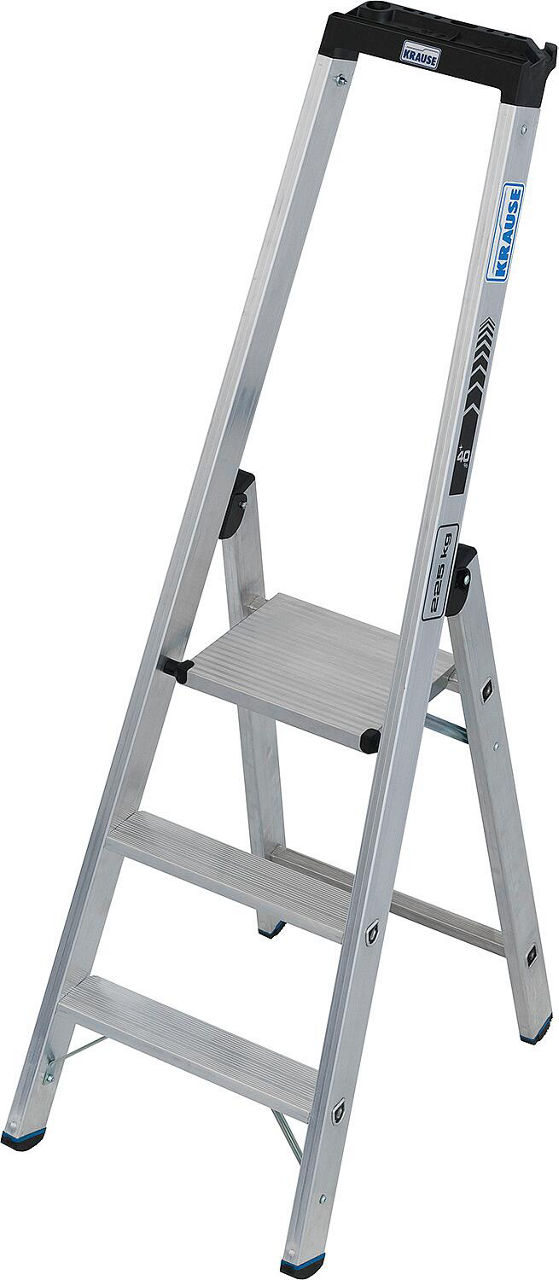 Stufen- Stehleiter Schwerlast 3 Stufen 225 kg Stufen- Stehleiter Schwerlast 3 Stufen 225 kg