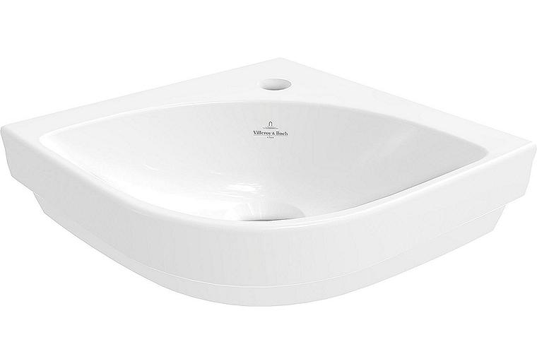 Eck-Handwaschbecken Villeroy & Boch Subway 3.0 320 x 320 mm, weiß Eck-Handwaschbecken Villeroy & Boch Subway 3.0 320 x 320 mm, weiß