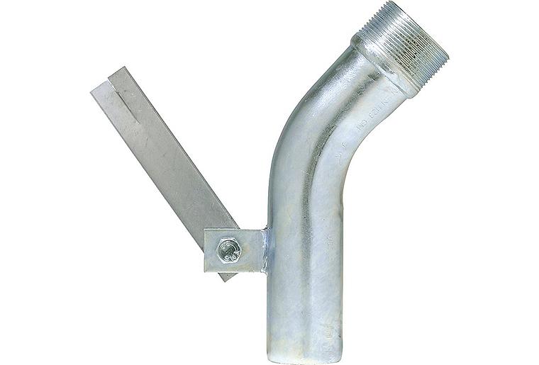 Möck Füllstutzen mit Außen- Gew. 2", mit Maueranker, DN 50 für Füllrohrverschluss Möck Füllstutzen mit Außen- Gew. 2", mit Maueranker, DN 50 für Füllrohrverschluss