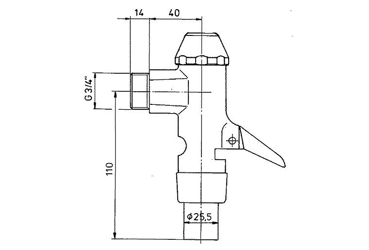 Oberteil Benkiser komplett für Modell 828, inkl. Dichtung