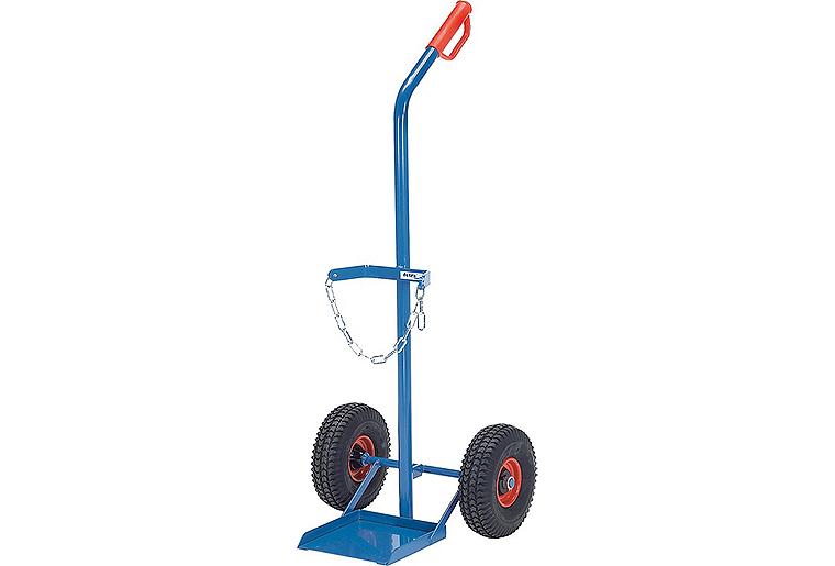Stahlflaschenkarre 51102 fetra® Tragkraft 100Kg, mit Flaschen- halterung Stahlflaschenkarre 51102 fetra® Tragkraft 100Kg, mit Flaschen- halterung