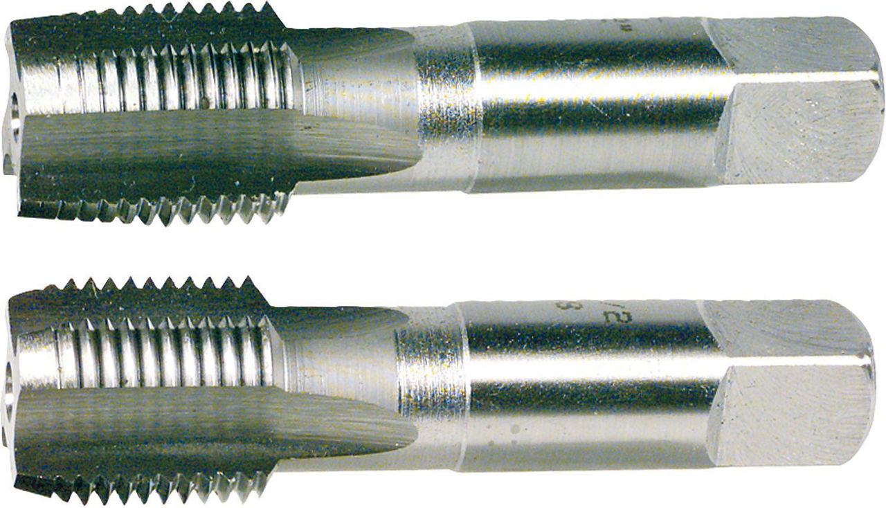 Handgewindebohrer-Satz G 1/8" 2-teilig