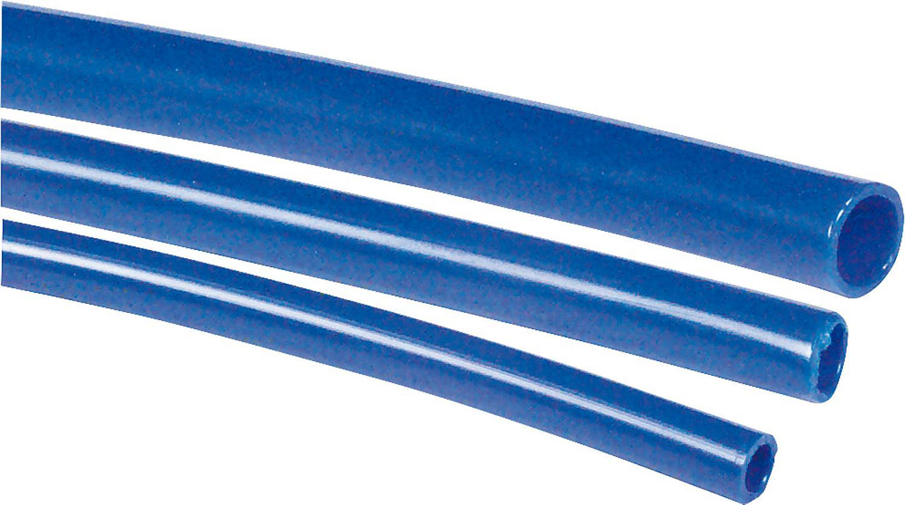 Schläuche aus kalibriertem Polyamid 25 m / Farbe blau Außen-Ø 12 mm, Innen-Ø 10 mm