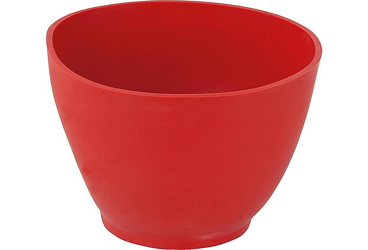 Gipsanrührbecher, konisch, rot, Gummi, Super flexibel Gipsanrührbecher, konisch, rot, Gummi, Super flexibel