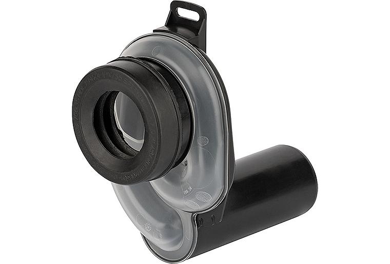 PE-Urinal-Abgangsiphon Abgang waagrecht DN50 mit Kontrollfenster PE-Urinal-Abgangsiphon Abgang waagrecht DN50 mit Kontrollfenster
