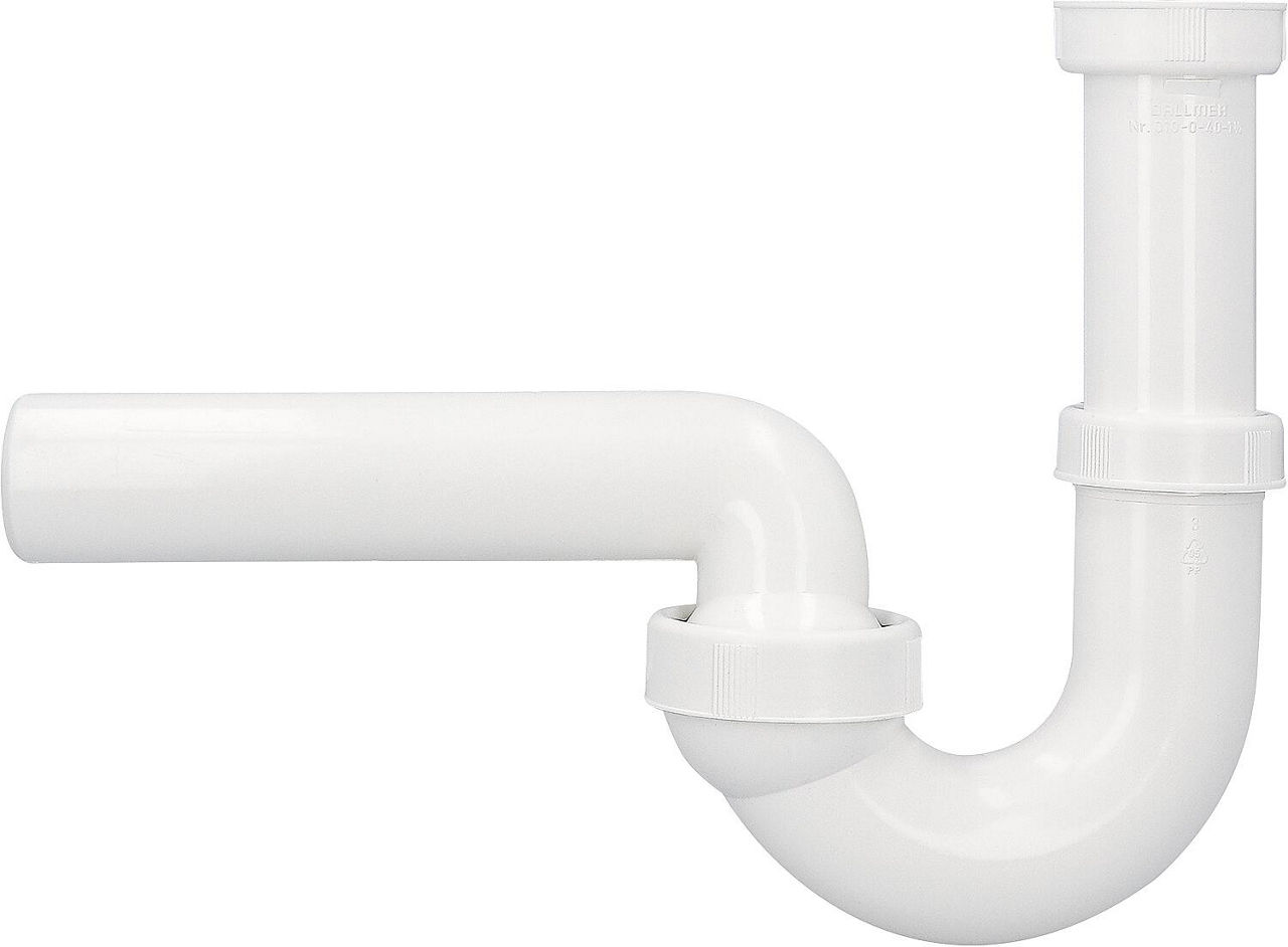 Spülen-Röhrensiphon Dallmer Typ 100/0, DN40 (1 1/2") x DN40, Kunststoff weiß Spülen-Röhrensiphon Dallmer Typ 100/0, DN40 (1 1/2") x DN40, Kunststoff weiß