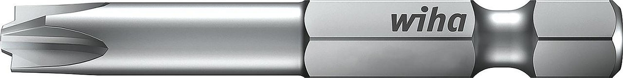 VDE-PlusMinus Phillips/Schlitz-Bit wiha 7049PHM Professional, mit 1/4"-Antrieb, SL/PH2 x 50 mm